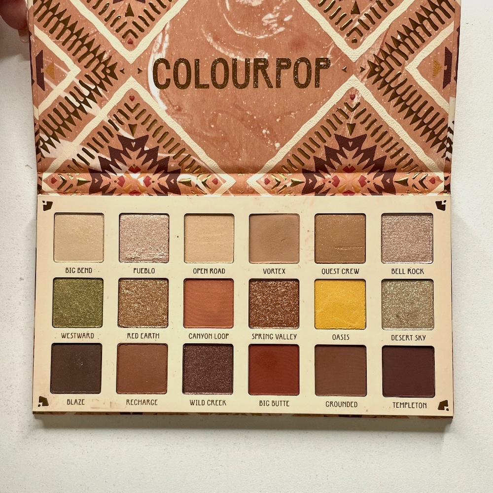 Colourpop Sandstone Palette